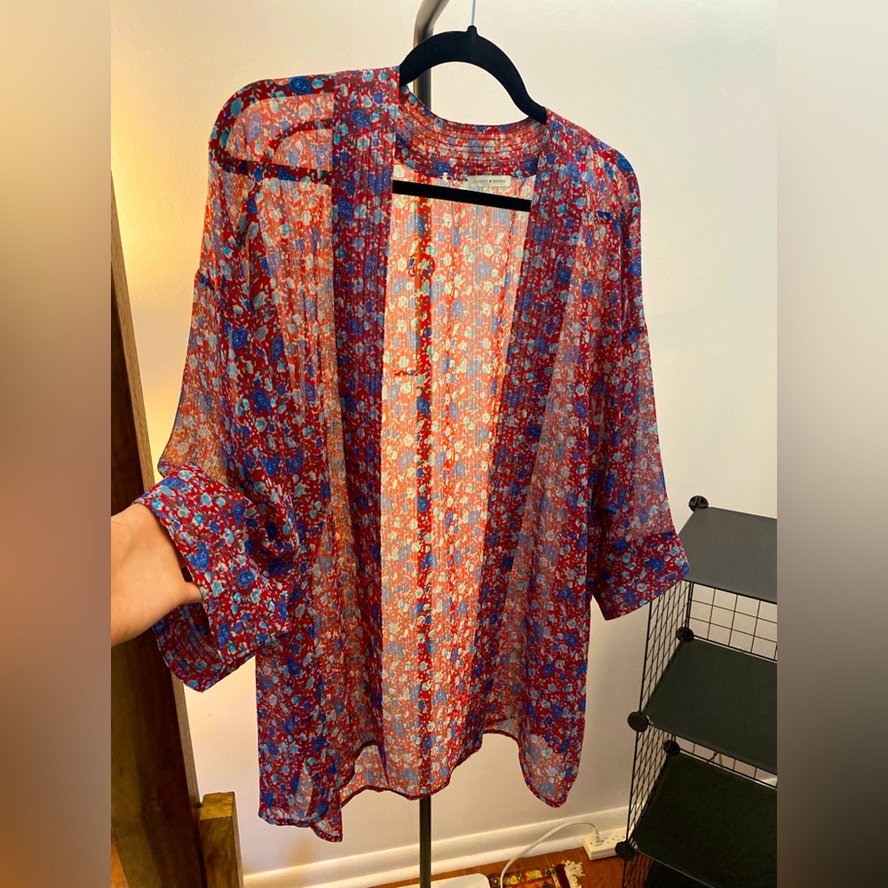 Lucky brand paisley coverup